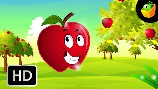 If I Were An Apple  English Nursery Rhymes  CartoonAnimated Rhymes For Kids [upl. by Alliscirp]