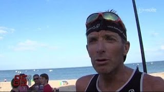 Triathlon de Noirmoutier  Réactions des vainqueurs [upl. by Oalsinatse461]