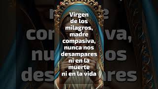 Oración a la Virgen Milagrosa 👑💙🕊️ virgenmaria virgen virgencitasanta virgenmaría [upl. by Sevy]