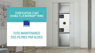 Comment changer les filtres de ma VMC double flux InspirAIR® Side Aldes [upl. by Oehsen]