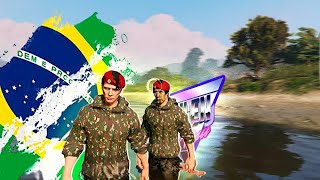 RECRUTAMENTO DO EXÉRCITO BRASILEIRO NO GTA RP COM MOD MENU [upl. by Latif940]