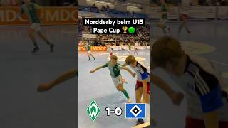 Nordderby beim U15 Hallenturnier 😱 [upl. by Ruzich]