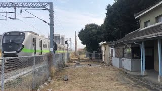 EMU900 Series Local Express Service 1038 passing by abandoned South Tainan Station [upl. by Hairem]