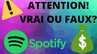 ✅GAGNER DE LARGENT AVEC PLAYLIST PUSH ET SPOTIFY EN ÉCOUTANT DE LA MUSIQUE⚠️ FAIS ATTENTION⚠️ [upl. by Hploda]