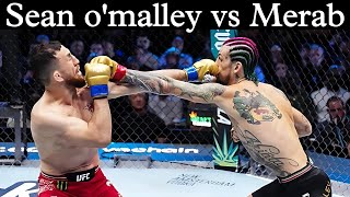 UFC Merab Dvalishvili CRUSHES Sean OMalley UFC 306 Title Fight Highlights  sean omalley vs merab [upl. by Margot]