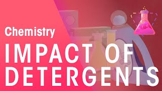 Environmental Impacts of Detergents  Environmental Chemistry  Chemistry  FuseSchool [upl. by Tierza828]