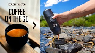 🌍 Traveling Take Your Espresso Experience with You Meet WACACO Minipresso NS 🚀 [upl. by Helmut614]