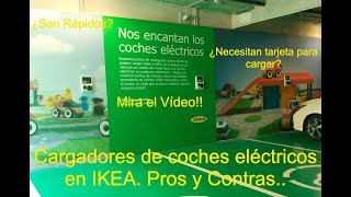 Cargadores Coche Electrico en IKEA Pros y Contras [upl. by Jahncke84]