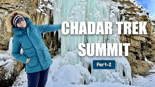 The Chadar Trek—Im snow excited its Summit time Part 2 [upl. by Neirbo]