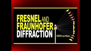 Fresnel and Fraunhofer Diffraction  Plus Two Physics Video [upl. by Aneekat]