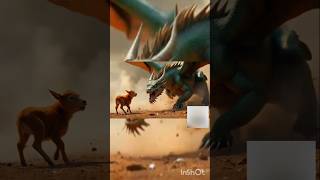 HOW toBlack cow vs Komodo dragon fight for COW caif spottedcow goosander animalworld animals [upl. by Piggy]