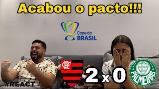 REACT REAÇÕES FLAMENGO x PALMEIRAS [upl. by Soalokcin]