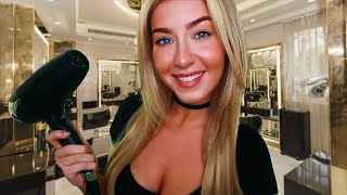 ASMR The Posh British Salon Experience  Hairdresser Roleplay [upl. by Akvir403]