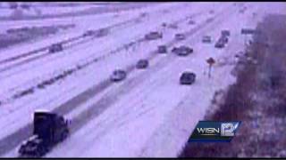 RAW Video captures Hwy 4145 pileup [upl. by Susannah]