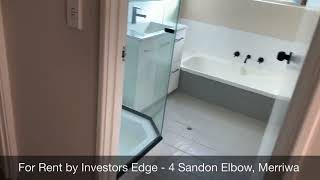 For Rent by Investors Edge  4 Sandon Elbow Merriwa [upl. by Aidualk]