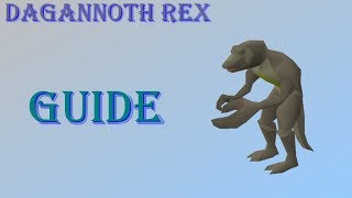 OSRS Dagannoth rex only guide Dagannoth kings old school [upl. by Hseyaj]