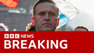 Russian opposition leader Alexei Navalny has died Russian media report  BBC News  BBC News [upl. by Neelrahs275]