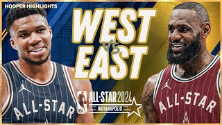 Team LeBron vs Team Giannis Full Game Highlights  Feb 18  2024 NBA All Star Game [upl. by Juieta]