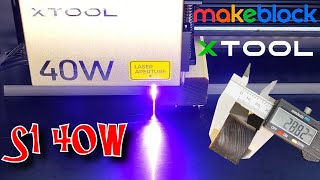 CO2 KILLER XTOOL S1 40W fully enclosed diode laser engraver [upl. by Atinahc]