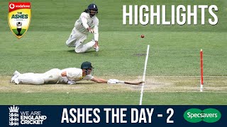 The Ashes Day 2 Highlights  First Specsavers Ashes Test 2021 [upl. by Ahsyia262]