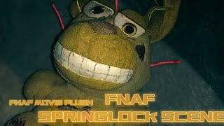 FNAF Movie Springlock Scene REMADE with Plushies SPOILER [upl. by Cavuoto773]