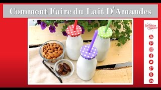 Comment Faire du Lait dAmandes  Cuisine Santé Paléo [upl. by Frohne]