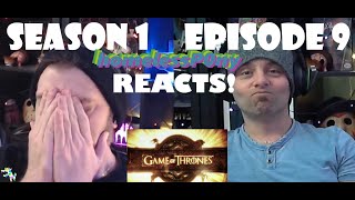 WE DID NOT SEE THIS COMING OUR FIRST TIME WATCHING GAME OF THRONES 1X09 quotBAELORquot REACTION [upl. by Ketti]