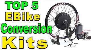 TOP 5 Best EBike Conversion Kits Review 2024 [upl. by Bobine]