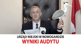 Szokujące wyniki audytu w Urzędzie Miejskim w Nowogardzie  Konferencja prasowa [upl. by Elyn459]