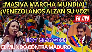 ¡ÚLTIMA HORA VENEZOLANOS EN TODO EL MUNDO MARCHAN CONTRA MADURO [upl. by Hinckley]