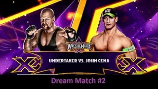 WWE 2K15 Undertaker vs John Cena [upl. by Allesig522]