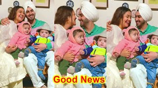 Pregnant Neha kakkar and Husband Rohanpreet wanted to have twin Babies amp practicing playing wd twins [upl. by Euqinimod]