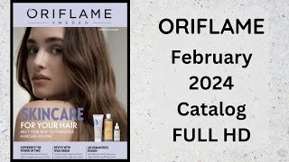 Oriflame February 2024 Catalogue  Full HD  By HealthAndBeautyStation [upl. by Yesdnik]