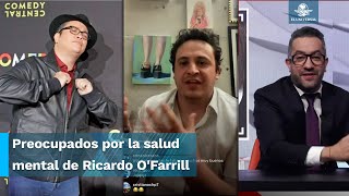 Chumel Torres y Franco Escamilla muestran su apoyo a Ricardo OFarrill [upl. by Hacker]