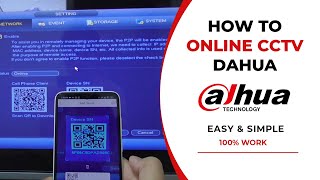 How To Online Dahua DVR  Dahua DVR Online Mobile Application [upl. by Sialac170]