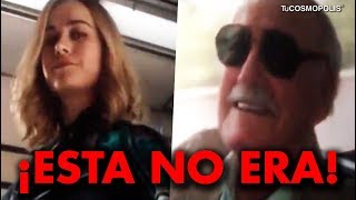 El CAMEO de STAN LEE en CAPITANA MARVEL iba a ser DIFERENTE [upl. by Duwad]