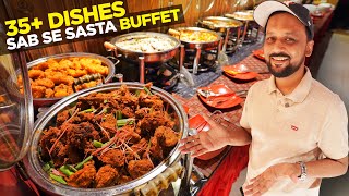 35 Dishes Itni Kam Price Best Buffet  Lahori Fish Prawn Tempura Steaks Karachi Food [upl. by Rothmuller]