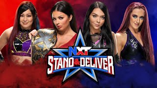 NXT Stand amp Deliver Mandy Rose Vs Io Shirai Vs Cora Jade Vs Kay Lee Ray WWE2K22 NXTTakeOver NXT [upl. by Notliw]