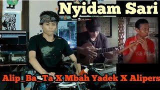 AlipBaTa Nyidam Sari duet bareng Mbah Yadek dan alipers [upl. by Siuluj]