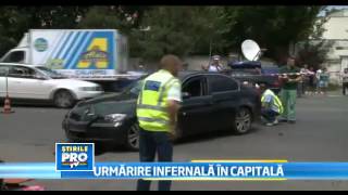 Tâlhari prinşi cu focuri de armă de poliţişti [upl. by Hornstein]