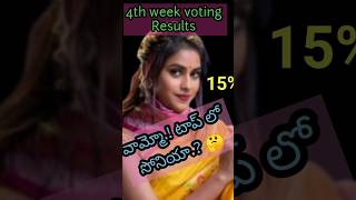 Bigg Boss 8 telugu 4th week voting Resultsshortsviralshortsbiggboss8promoelimination [upl. by Aldous129]