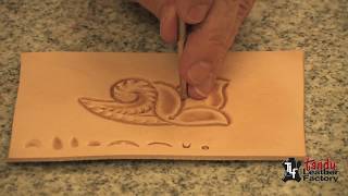 Basic Leather Carving [upl. by Lleinad]