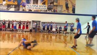 Kentucky Dodgeball  Gymnasteball Starring Jeffrey DeWitt [upl. by Etnasa]