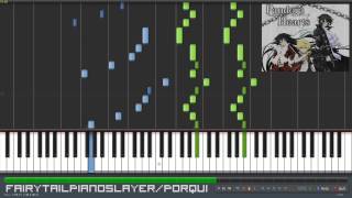 Pandora Hearts  Lacie Eliots Version Synthesia [upl. by Aikemal921]