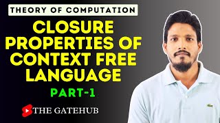 Closure Properties of Context Free Language  Union  Concatenation  GATECSE  TOC [upl. by Teodora919]