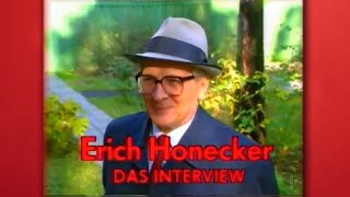 ERICH HONECKER Schuld am Untergang der DDR war das Volk Interview 1991 [upl. by Ansev]