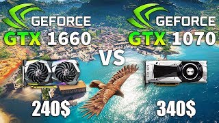 GTX 1660 vs GTX 1070 Test in 9 Games [upl. by Aima]