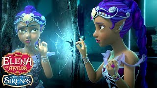 The Secret Life of Sirenas Marisa and the Mirror  Elena of Avalor  Disney Junior [upl. by Niasuh770]