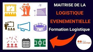 GESTION DE LA LOGISTIQUE EVENEMENTIELLE  FORMATION POLE LOGISTIQUE 2022 [upl. by Eey]