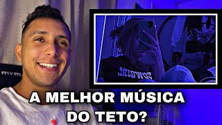 REACT 🔥 Teto — Bala Azul feat Mateca Áudio [upl. by Aihcropal]